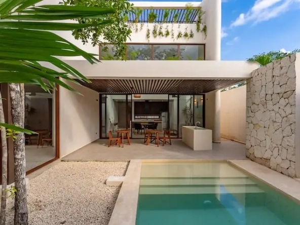 Pool Courtyard in Retiro Tulum