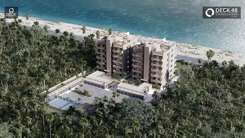 Deck 48 Cozumel | Oceanfront apartments for sale – Plalla