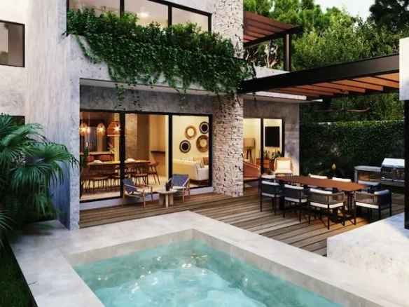 A pool Villa Alquimia Tulum