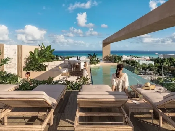 Rooftop view at Belehu Luxury Home