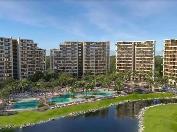 A cover of a development in Punta Laguna