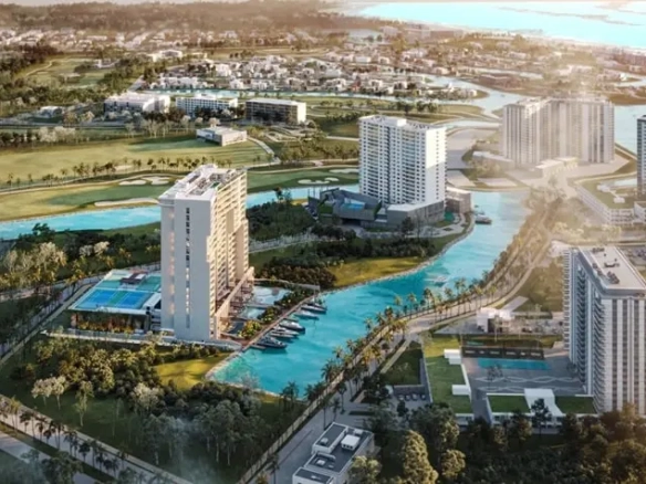 Aerial View complete Blas Puerto Cancun