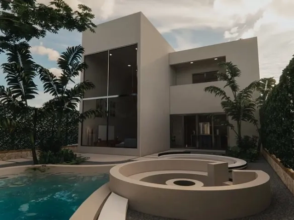 Facade of Casa Balche Tulum Home for Sale in Region 8