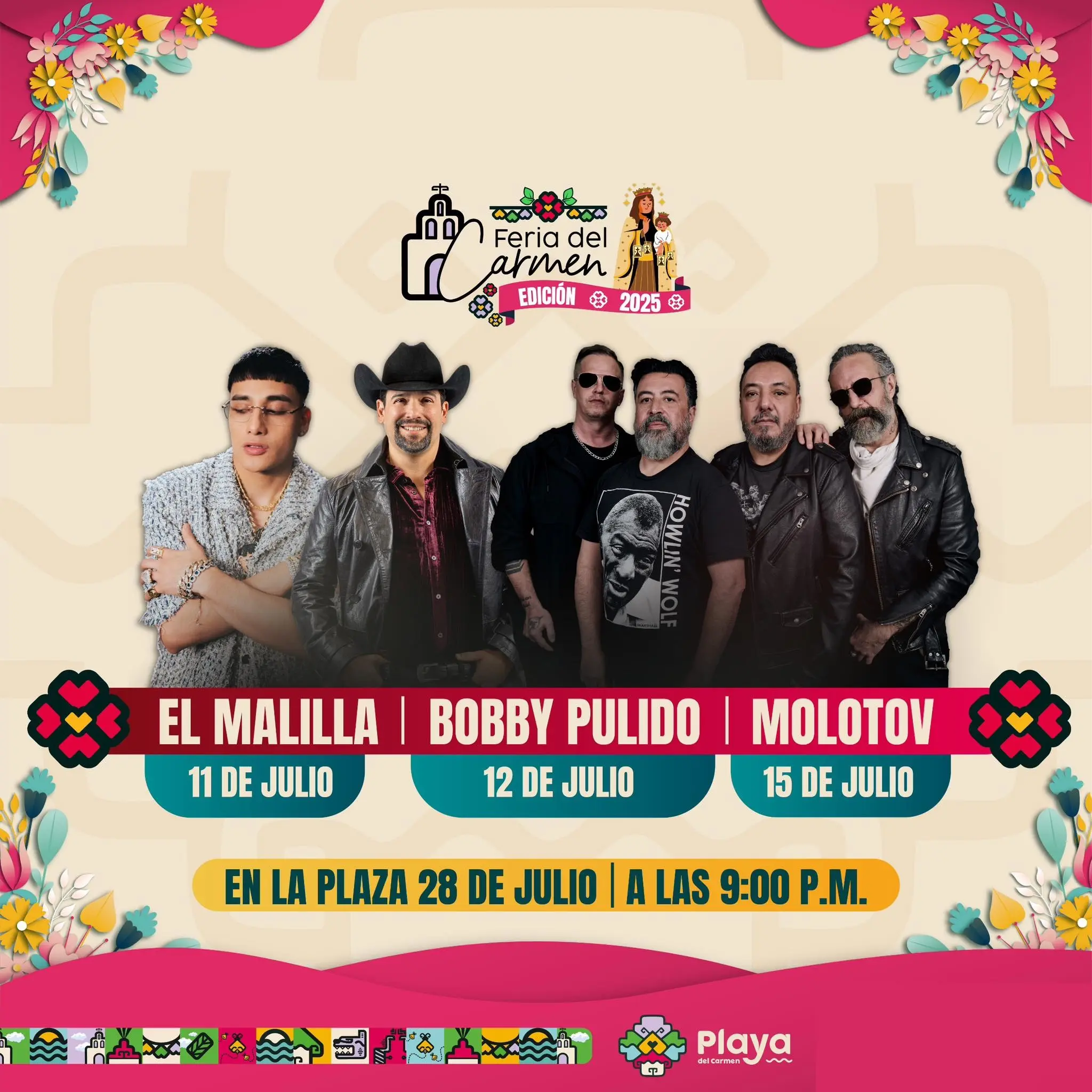 Playa del Carmen Fair 2025: Dates, Artists and Activities