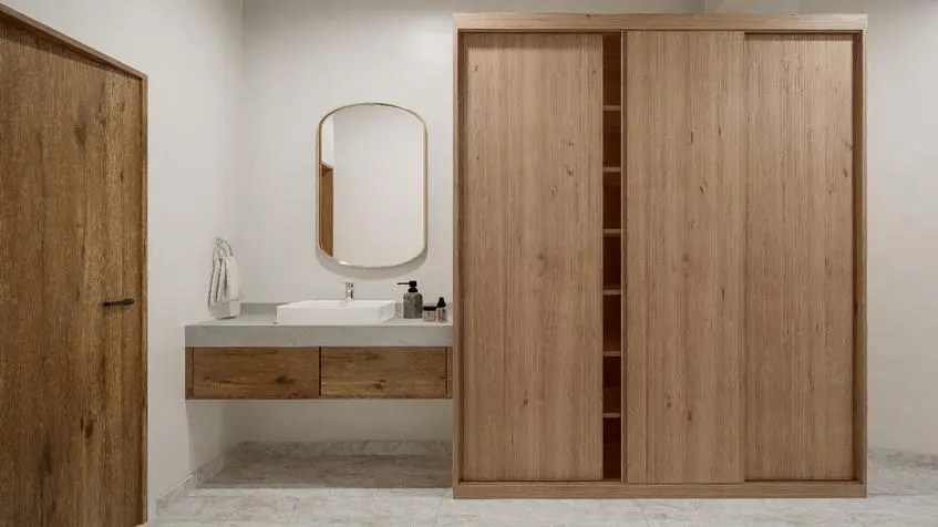 Bedroom closet en Tulum Country Club House