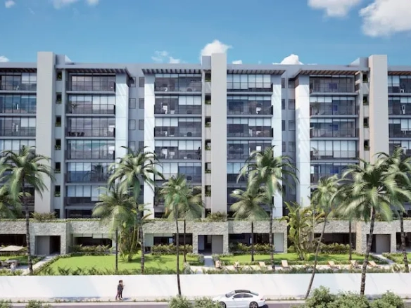 Front Facade agua 9 Cancun en Via Cumbres