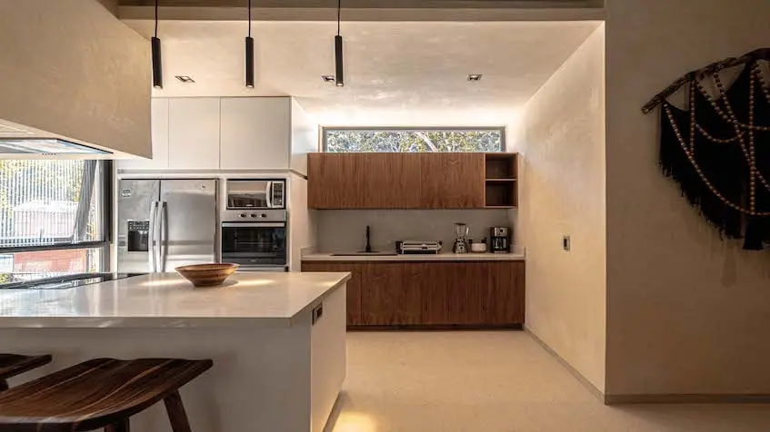 Interior Kitchen in Cardinal Tulum