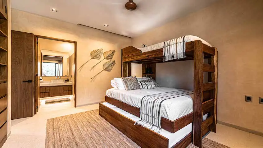 Second bedroom in secon level Cardinal Tulum