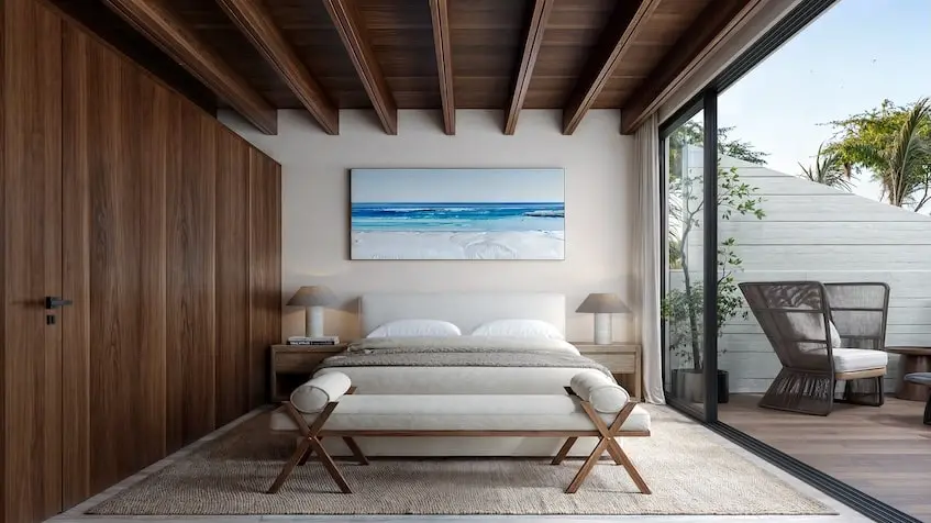 Bedroom with rooftop in Legacy By Awa Playacar