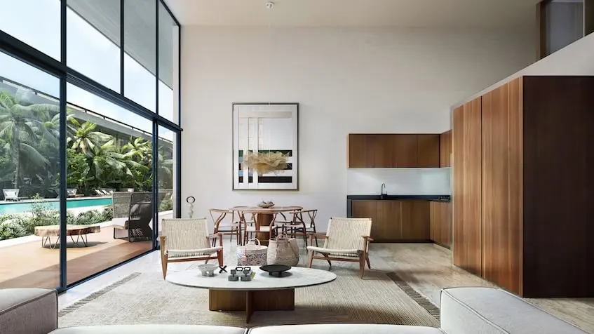 Dining Room with view pool in Legacy By Awa Playacar