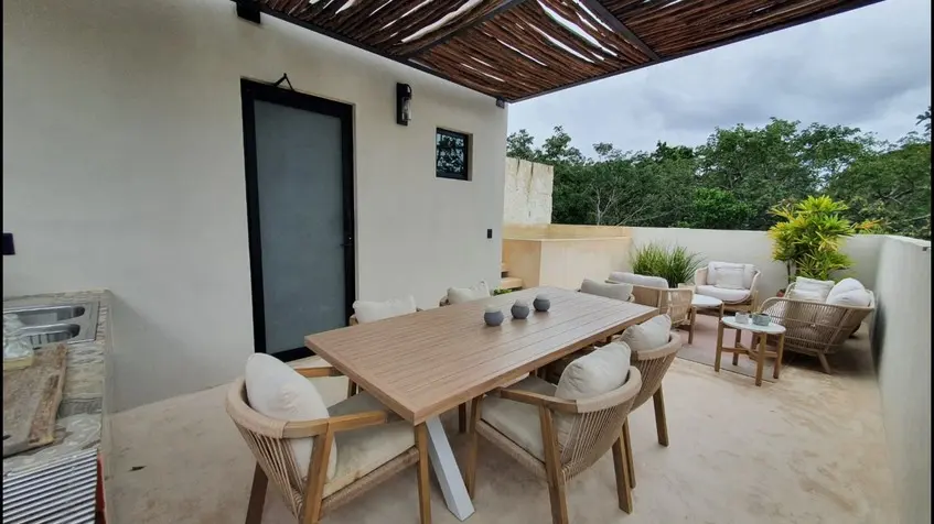 Rooftop in Tulum Jungle Park Residences