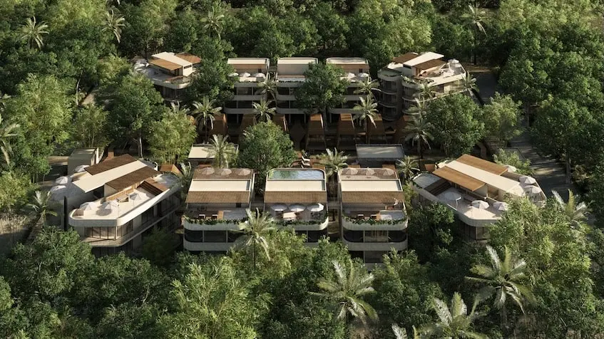 Aerial View Joyn Living Tulum