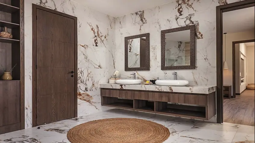 Bathroom sink in Villa Stephanie Tulum