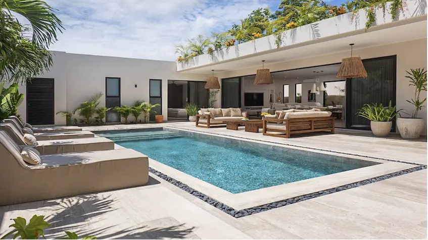 Beds and Pool Villa Stephanie