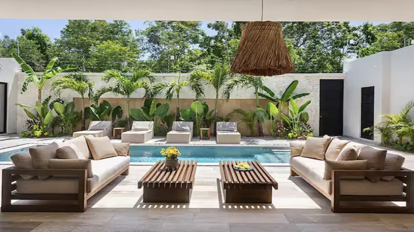 Room with Pool in Villa Stephanie Tulum