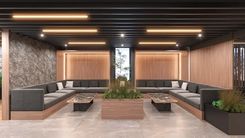 Coworking area Urbanic Living Center Merida