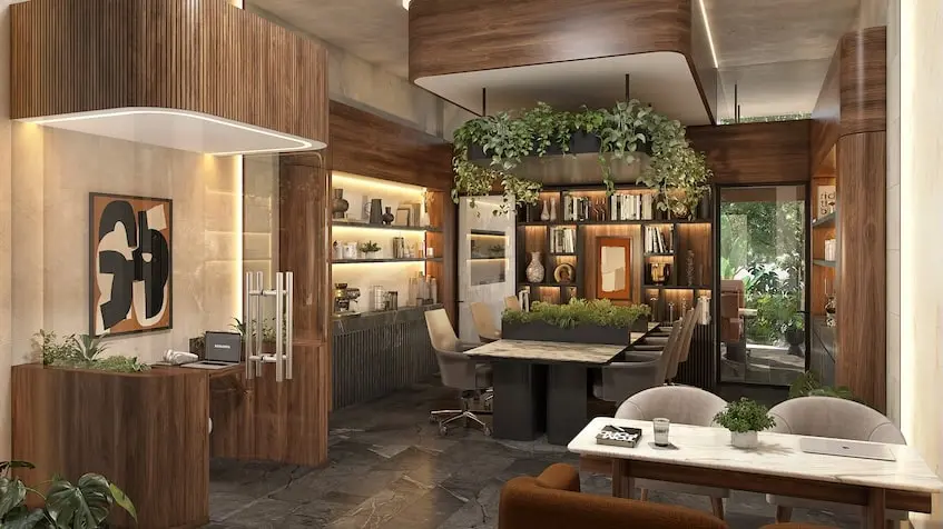 Club house with Coworking in Comarca Merida