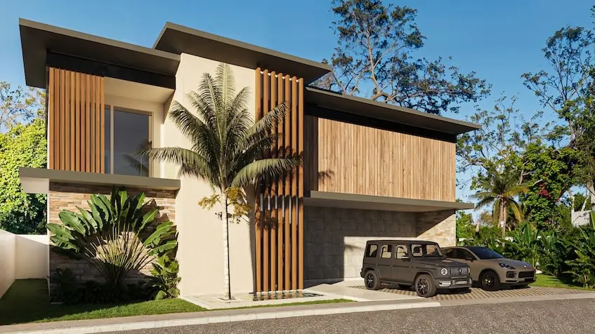 Facade Villa Lumina Playa del Carmen