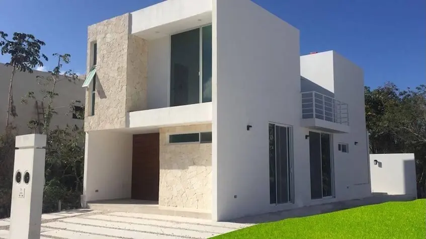 Front Facade Privada Barcelona Encuentro Residencial Playa del Carmen
