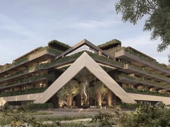 Front facade Seedness Tulum | Condos for Sale
