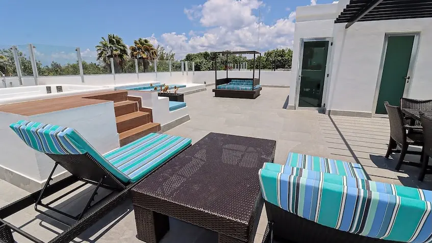 Residence rooftop The Fives Beach Playa del Carmen