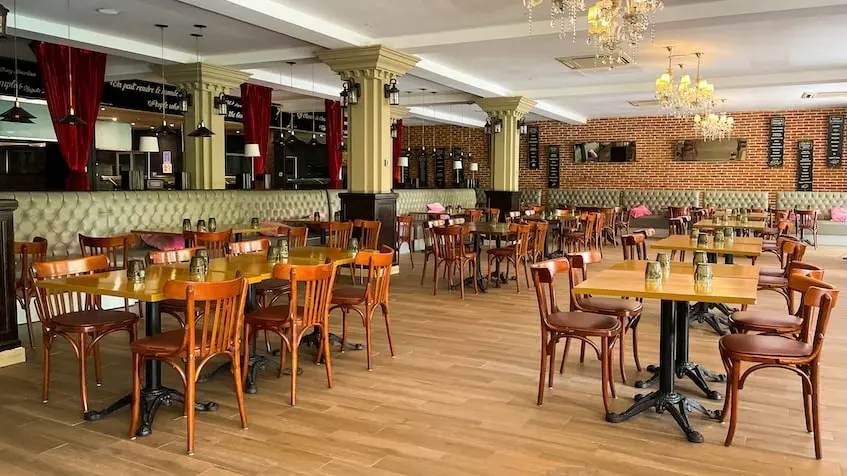 Restaurant brasserie The Fives Beach Playa del Carmen