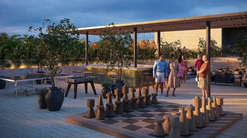 Rooftop games Terra Playa del Carmen
