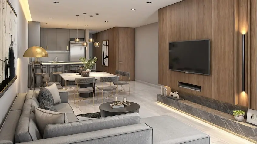 Social area model midtown in Urbanic Living Center Merida