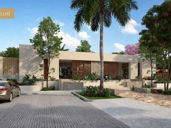 Club house facade rear Lumara Valladolid