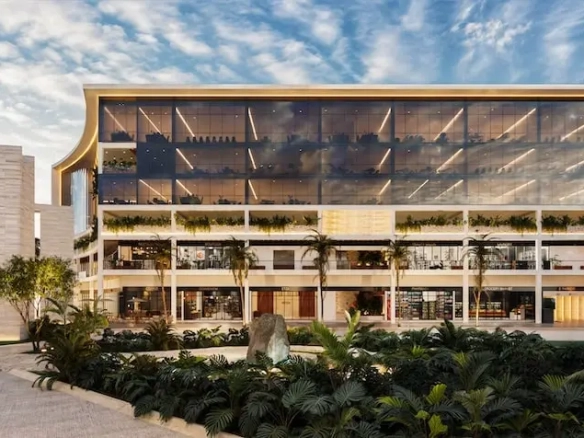 Facade Ketza Business Center Playa del Carmen | Espacios Corporativos y Comerciales en Venta