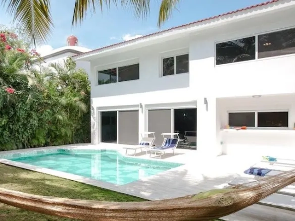 Main Facade Villa Belfiore Club Real Playacar | 6-Bedroom Luxury Villa for Sale