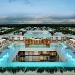 Piscine sur le toit autour du patio et terrasse ensoleillée du Ceiba at 25 Condo