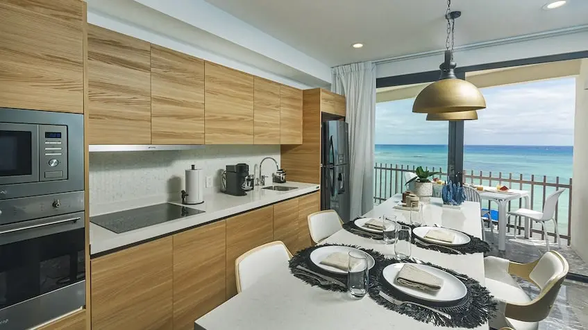 Dining kitchen at IT Beach Playa del Carmen