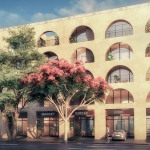 Marché alimentaire, cafétéria et restaurant au rez-de-chaussée de l'immeuble résidentiel Yaxche Apartments