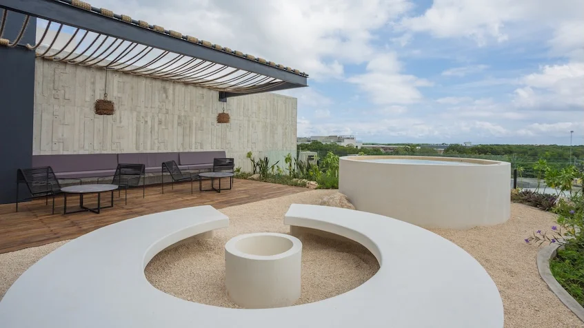 Terraza plunge pool Iik Tulum