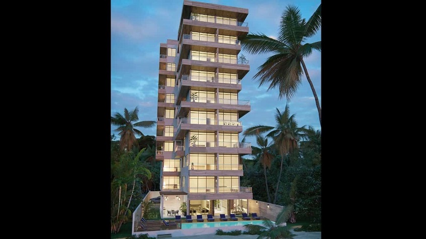 Edificio de diez niveles del Distrito Morelos