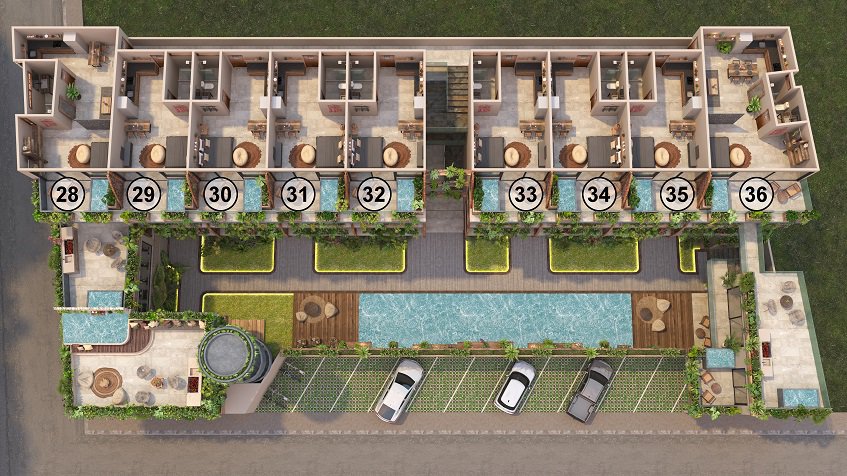 Masterplan de Xamira Tulum