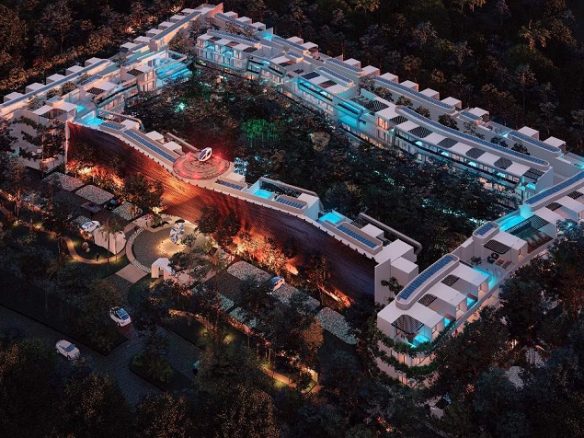 Condominio cerrado con parque adentro en 101 Park Tulum