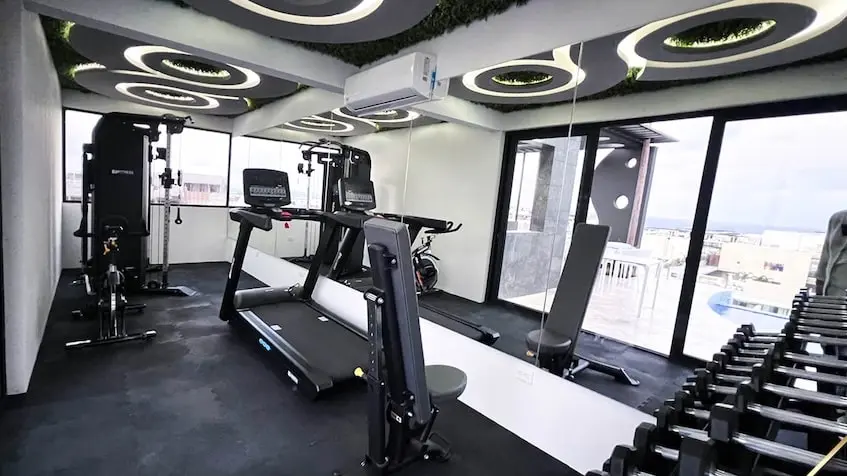 Une salle de sport à My Menesse à Playa del Carmen