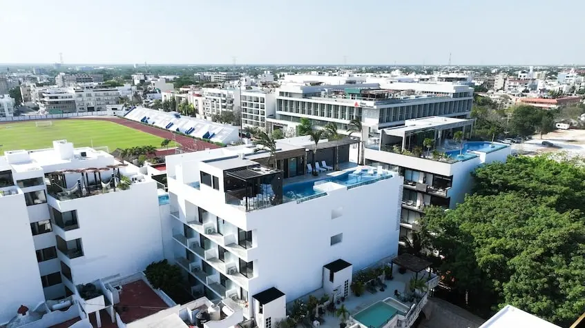 Vue semi-ouverte My Menesse Playa del Carmen