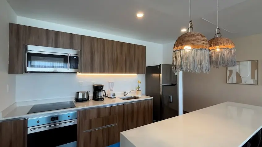 Cuisine moderne The Leaf Playa del Carmen