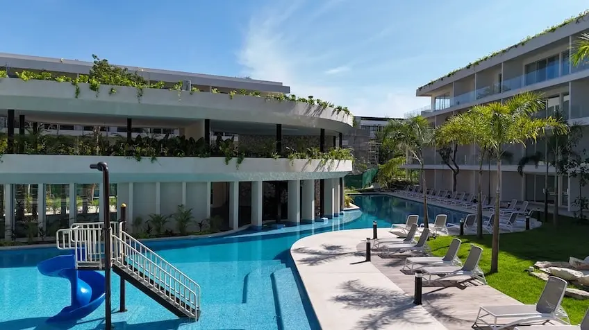 Vue aérienne partielle The Leaf Playa del Carmen