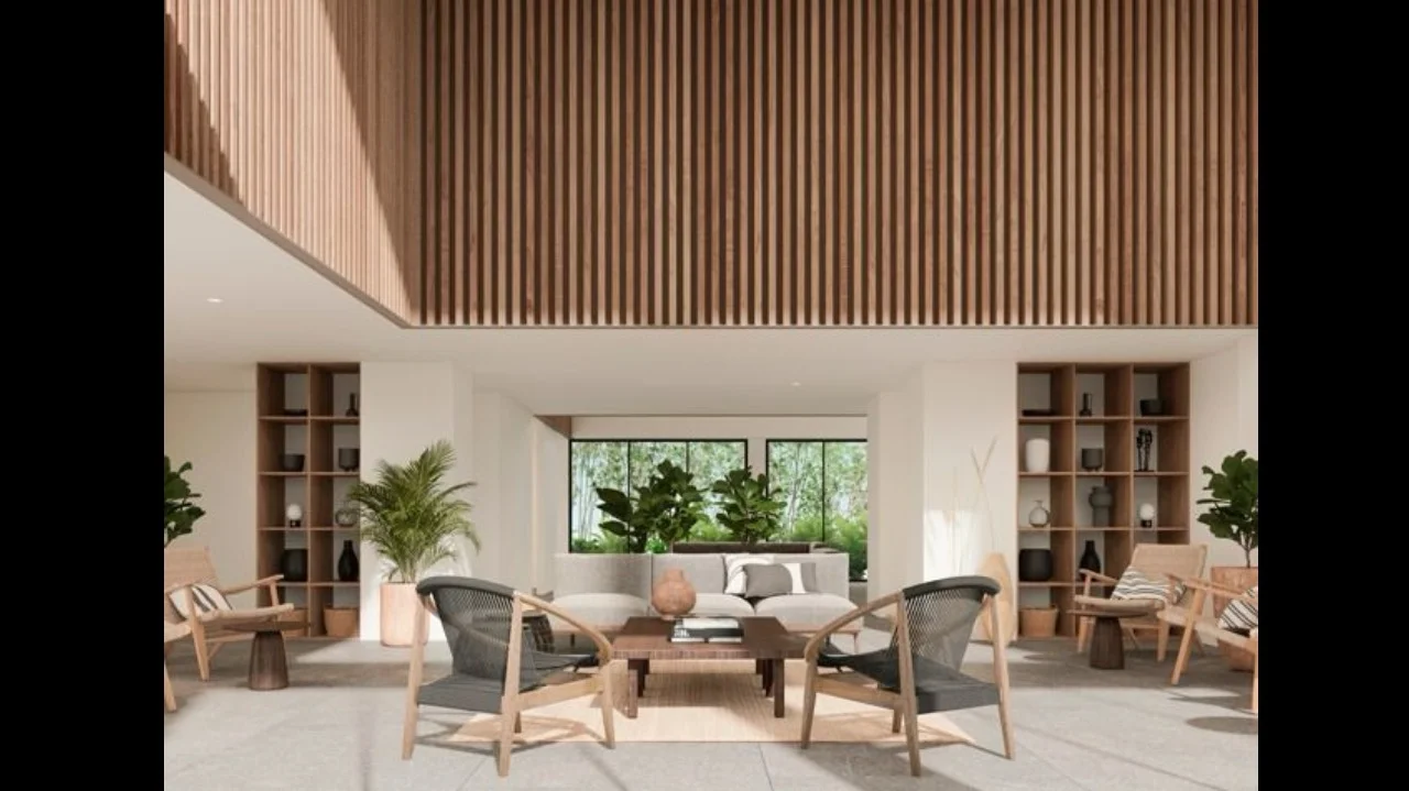 Amenidad coworking en Okun Living Cancun