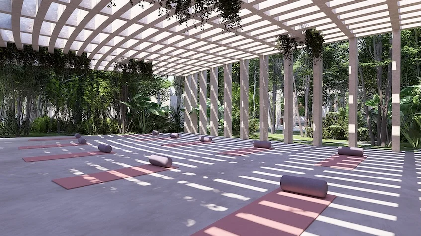 Zona de Yoga Okun Living Cancun