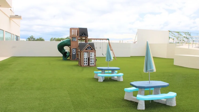 Zona de juegos niños en Valle Aurora Cancun