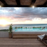 Una alberca en el rooftop en Kaban Holbox