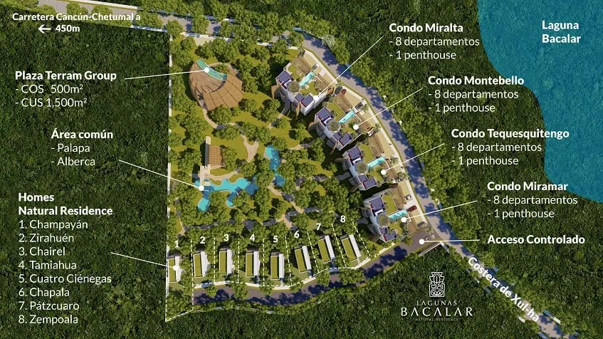 Lagunas Bacalar | Casas y Departamentos en Venta – Plalla