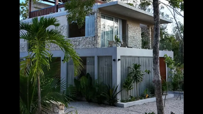 Corner facade Pura Selva Tulum Selva Tulum