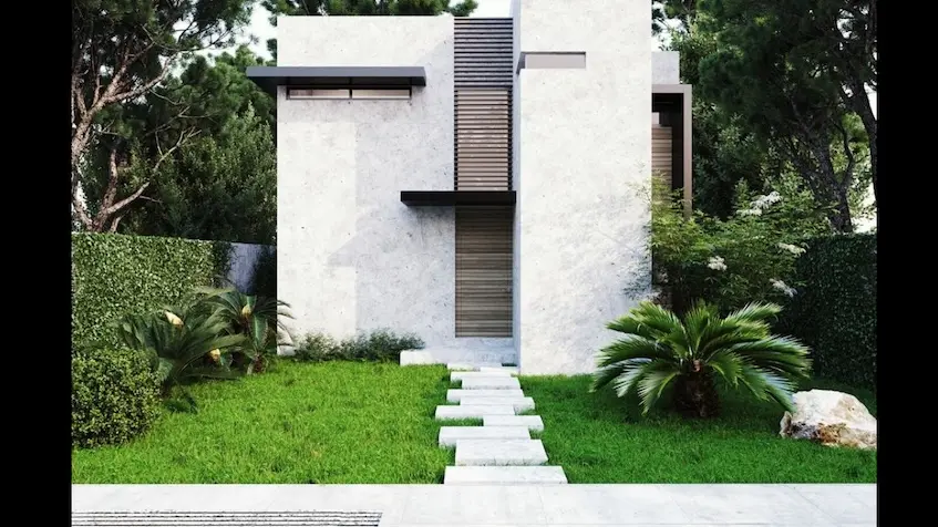 Façade de la Villa Alquimia à Tulum