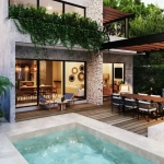 Une piscine à la Villa Alquimia Tulum